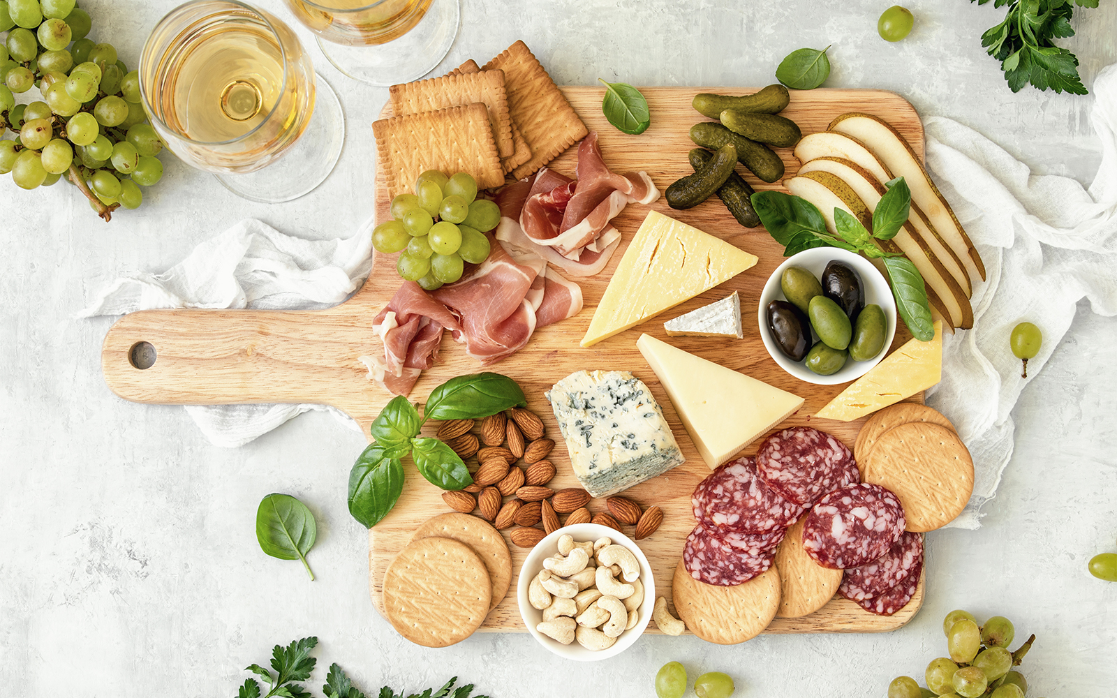 Baked Brie/Cheese Board by Chef Andy Coniglio