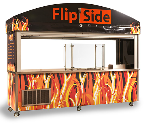 Delfield carts and kiosks