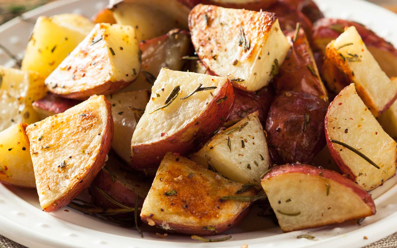 Duck Fat Crispy Roasted Potatoes by Chef Kim Miller-Boivin