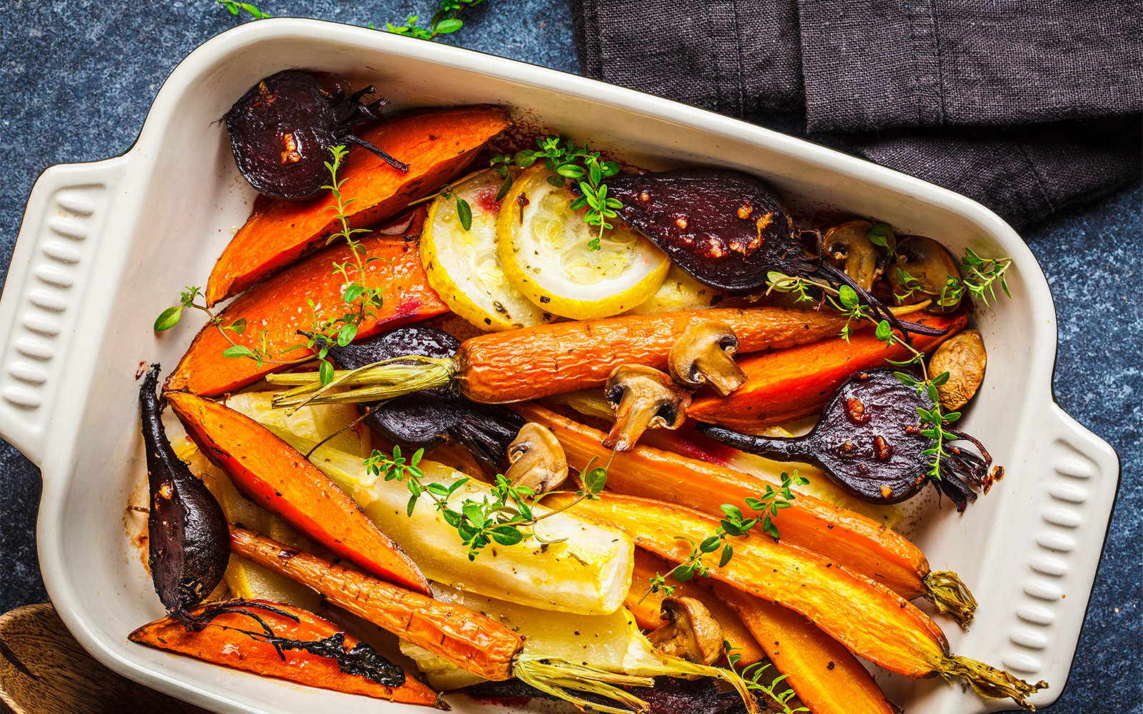 Roasted Root Vegetables by Chef Simon Maple