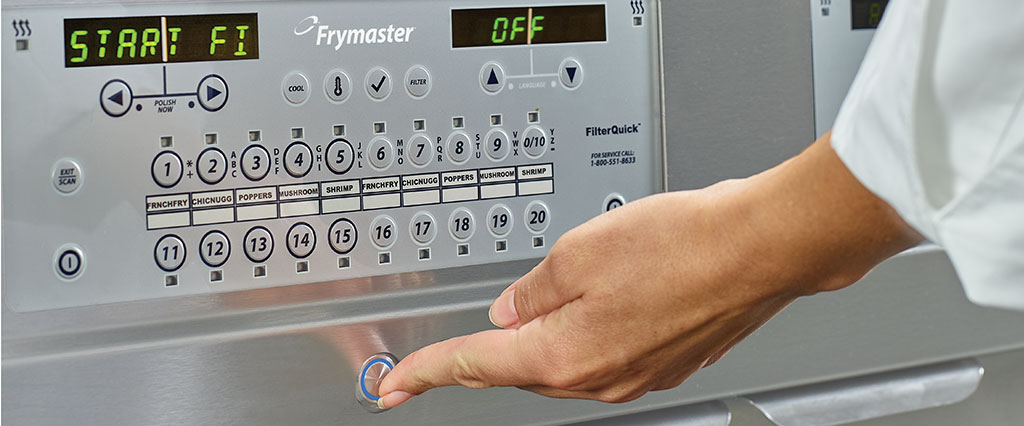 Frymaster OQS, precision in oil quality management with the press of a button