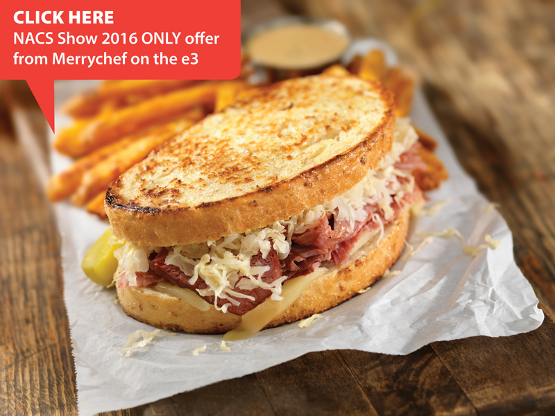 Merrychef® eikon e3 flexible and convenient menus for Convenience Stores