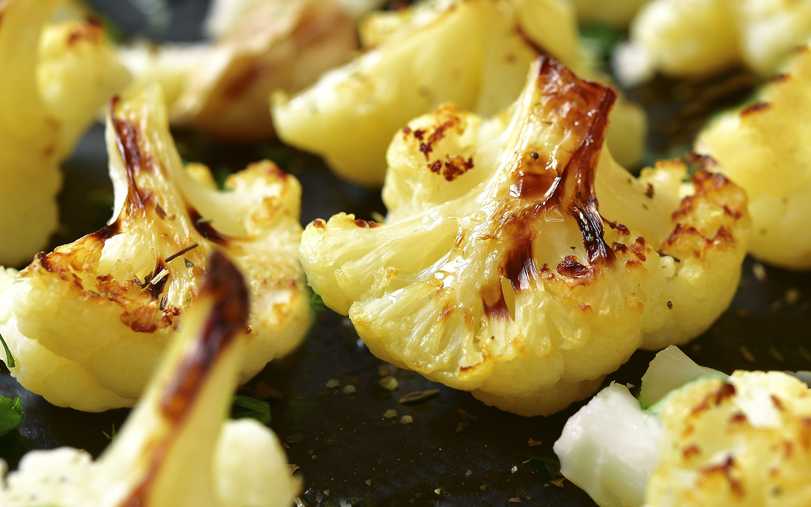 Rosemary Roasted Cauliflower by Chef Kim Miller-Boivin