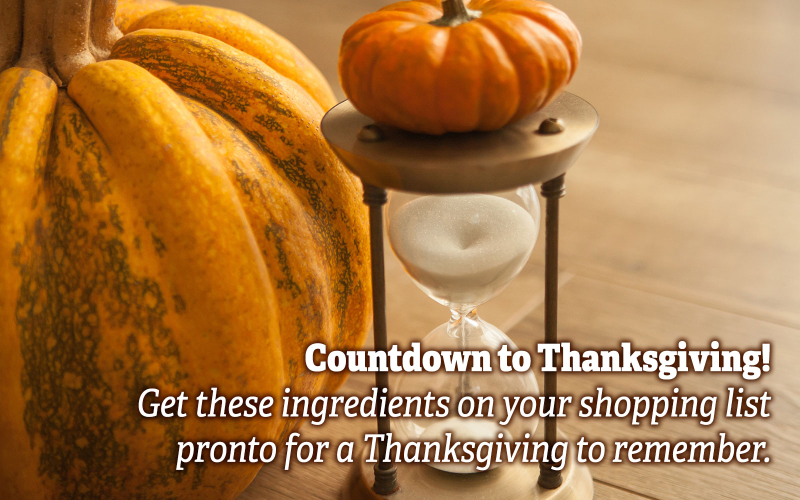 We're Thankful to Share with You