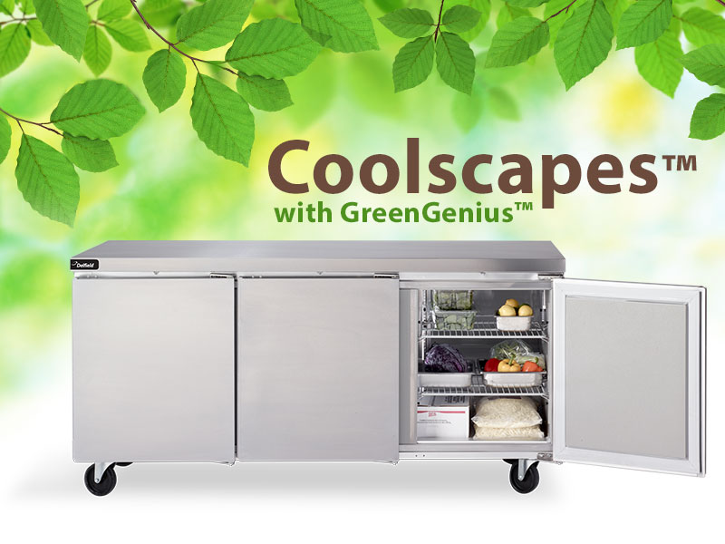 Delfield’s new Coolscapes™ Undercounter/Worktables 