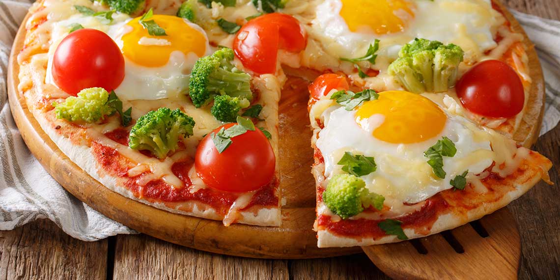 The new look of pizza 