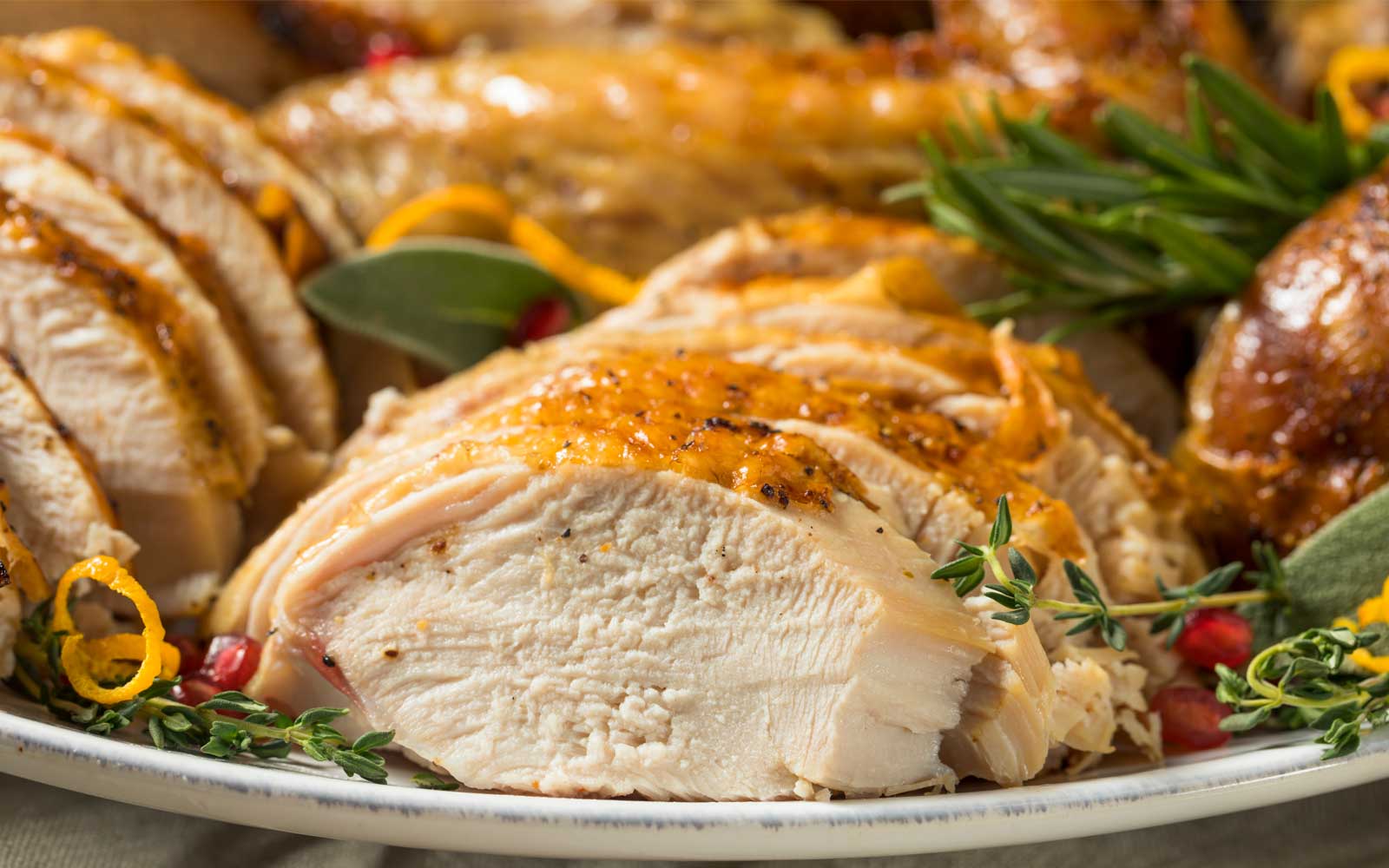 Butter Herb Basted Turkey by Chef Todd Boule
