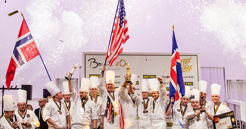 Team USA winning Bocuse d’or