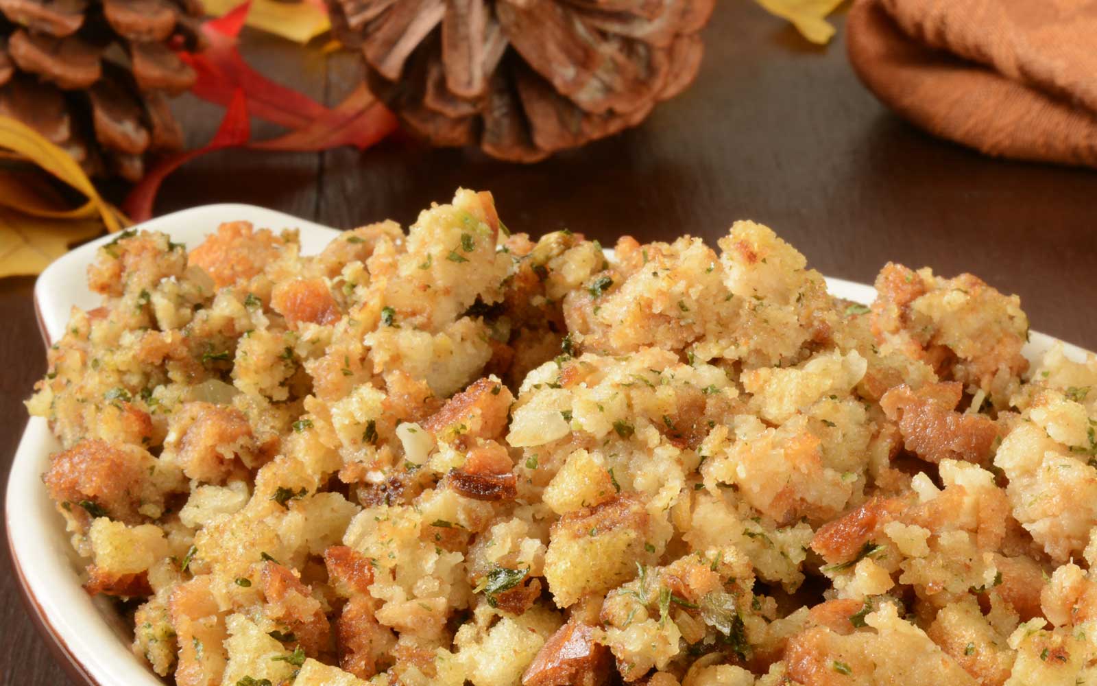 Apple-Cranberry Wheat Stuffing by Chef Andy Coniglio