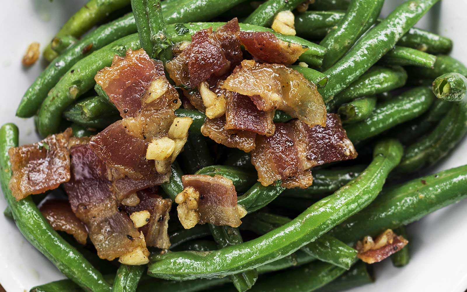 Green Beans & Bacon by Chef Tim Bolger