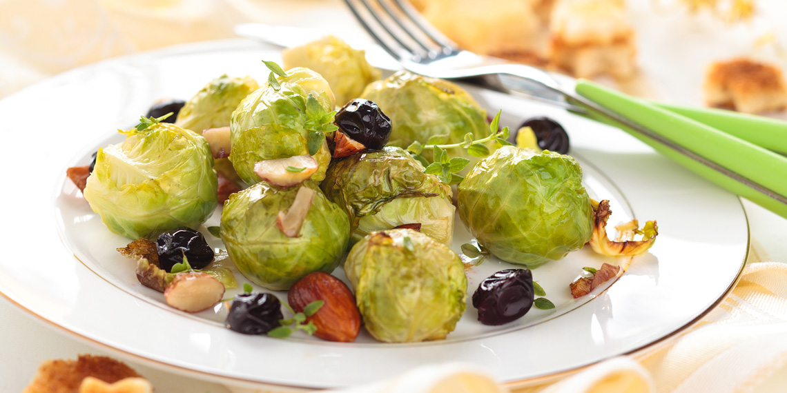 Holiday Brussels Sprouts by Chef Kim Miller-Boivin